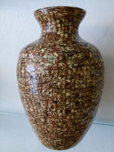 Grand vase mosaïque