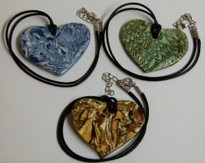 Pendentif en forme de coeur